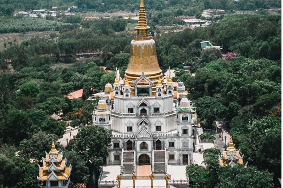 Chùa Thái Lan ở Bangkok - Thành phố nổi tiếng với nét đẹp tâm linh và kiến trúc độc đáo.