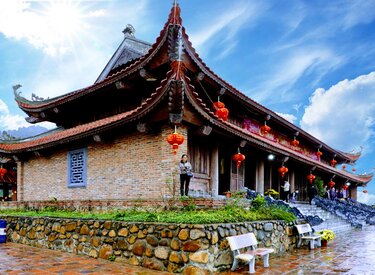 Thiền viện Chùa Tây Yên Tử Bắc Giang - Nơi thanh tịnh tâm hồn và tìm đạo.