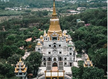 Chùa Thái Lan ở Bangkok - Thành phố nổi tiếng với nét đẹp tâm linh và kiến trúc độc đáo.