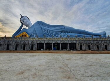 Chùa Phật Nằm Sóc Trăng - Chùa Phật Nằm Ở Sóc Trăng, Chùa Có Tượng Phật Lớn Nhất Việt Nam.