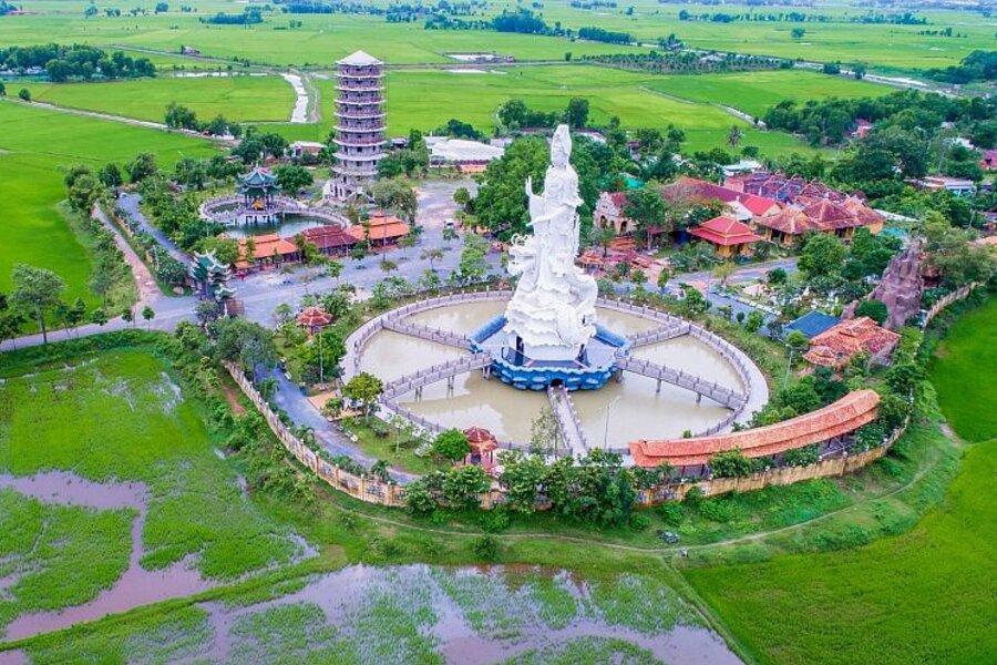 Thiền viện lớn chùa tại Tây Ninh, chùa ở Tây Ninh cổ kính và linh thiêng