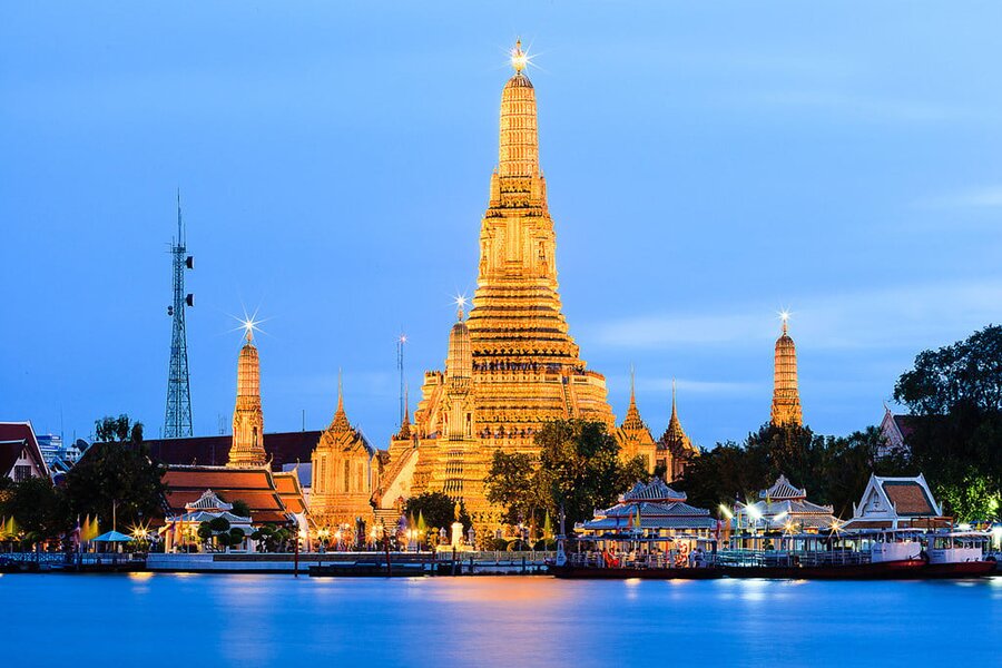 Chùa Wat Arun - Nét đẹp vùng Đông của chùa Bình Minh Thái Lan