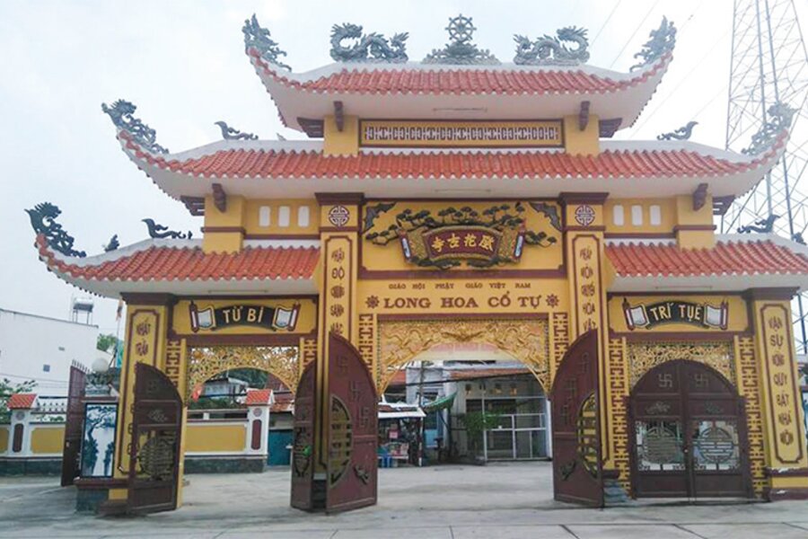 Thiền viện Chùa Long Hoa: Nơi thanh tịnh và tĩnh lặng cho tâm hồn.