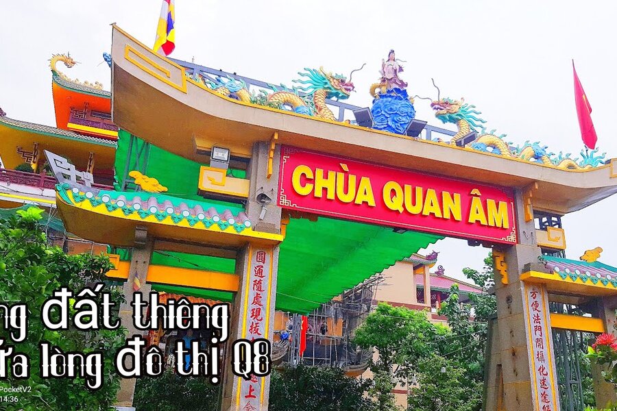 Thánh địa Chùa Quan Âm Quận 8 - Nơi linh thiêng và bình yên cho mọi tâm hồn