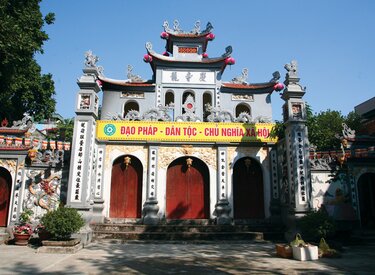 Thần thánh chùa Quỳnh Lôi: bảo tàng lịch sử và nghệ thuật nổi tiếngủa thành phố Hà Nội
