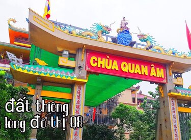 Thánh địa Chùa Quan Âm Quận 8 - Nơi linh thiêng và bình yên cho mọi tâm hồn