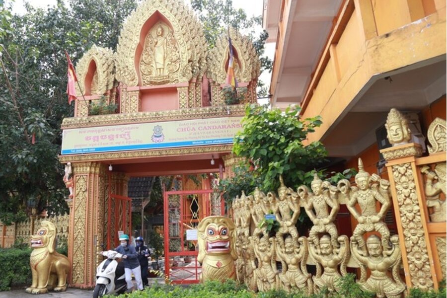 Chùa Chantarangsay: Ngôi chùa Khmer nổi tiếng tại Quận 3 Sài Gòn
