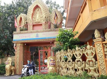 Chùa Chantarangsay: Ngôi chùa Khmer nổi tiếng tại Quận 3 Sài Gòn