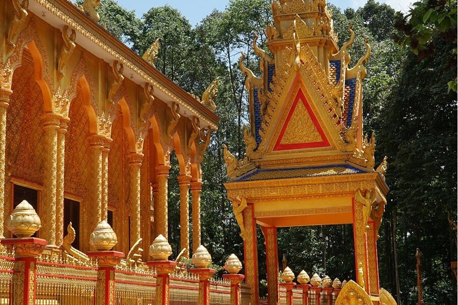 Chùa Khmer - Nét đẹp truyền thống của chùa Khmer 
