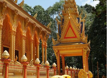 Chùa Khmer - Nét đẹp truyền thống của chùa Khmer 