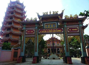 Thiền đường linh quang tại Đà Lạt