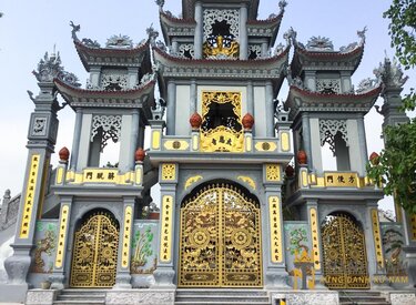Cổng chùa đẹp - Mẫu cổng chùa đẹp từ nghệ nhân chuyên nghiệp