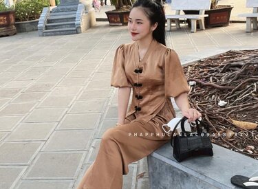 Thời trang truyền thống khi đi chùa: áo tràng đi chùa