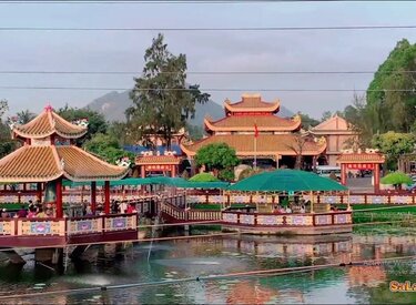 Thánh địa chùa Bầu Mướp - Thác loạn Tây Ninh, chùa Bàu Mướp, chùa Bà Mướp, chùa Mướp