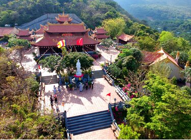 Thiền đường tại chùa Vân Sơn Tự Côn Đảo