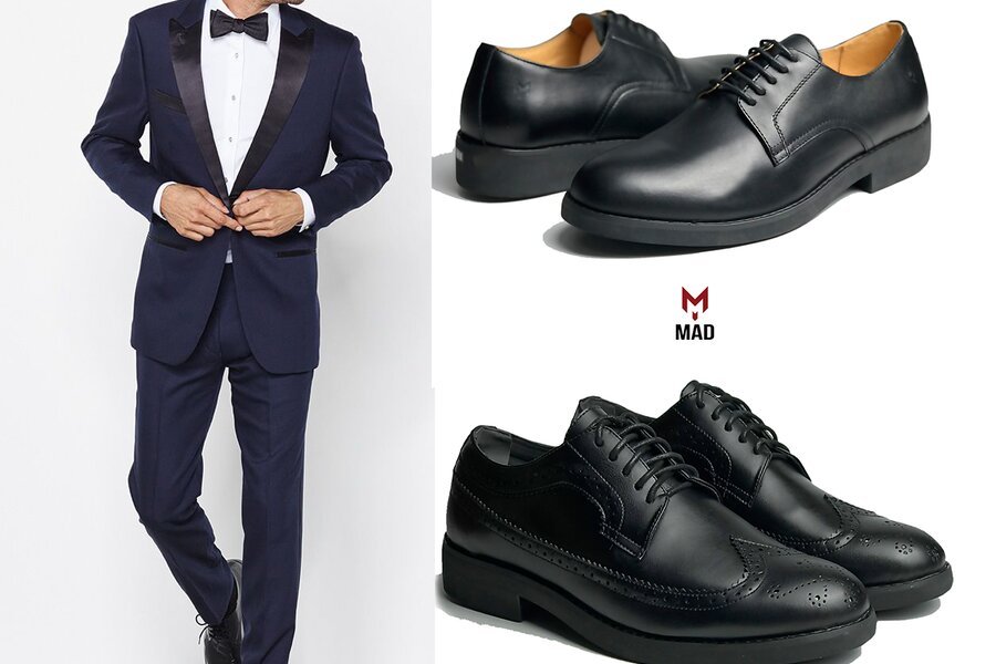 Giày cưới nam: Chọn giày đám cưới nam phong cách và sang trọng