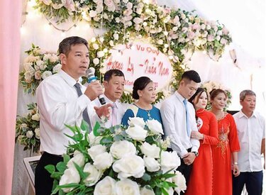 Mẫu bài phát biểu đám cưới hay nhất cho buổi lễ trọng đại