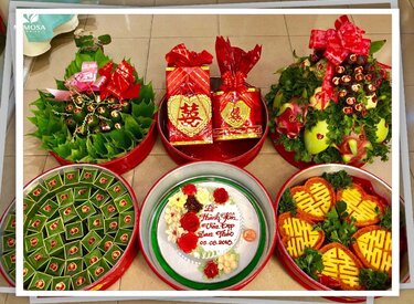 6 Mâm Quả Đám Cưới Miền Nam Gồm Những Gì