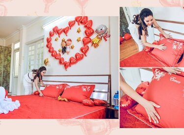 Cách Chọn Ga Giường Cưới Đẹp Và Sang Trọng Chuẩn Phong Thủy