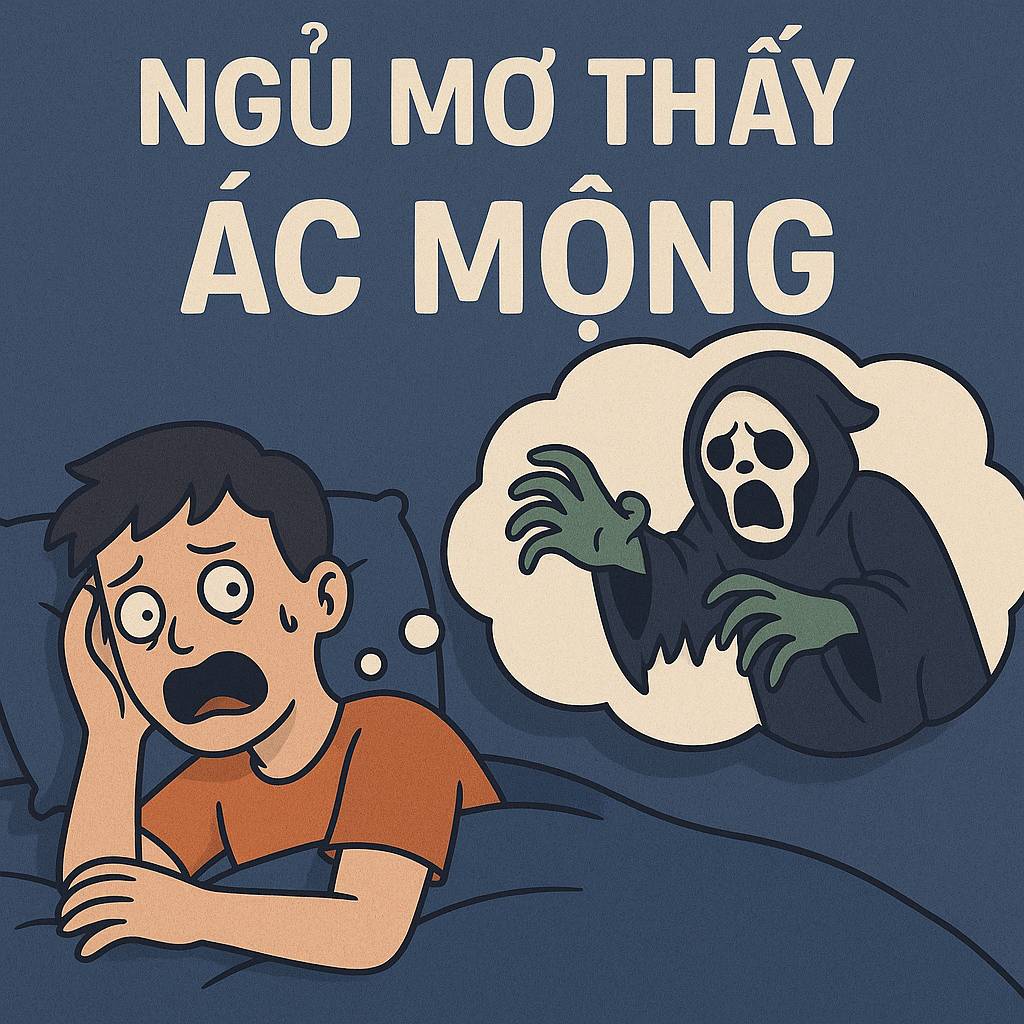 Mơ thấy ác mộng là điềm gì? Đánh số mấy