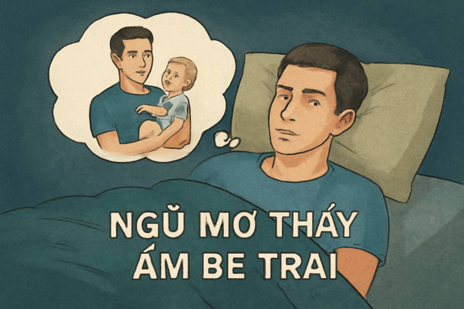 Mơ thấy ẵm bé trai là điềm gì? Đánh số mấy