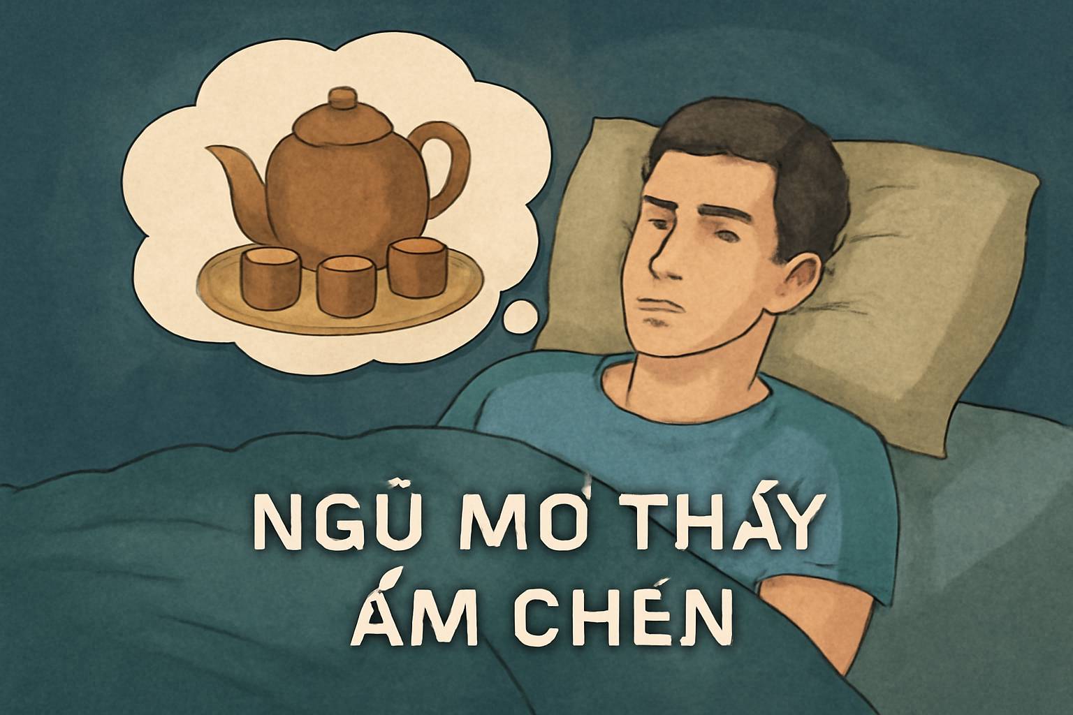 Mơ thấy ấm chén là điềm gì? Đánh số mấy