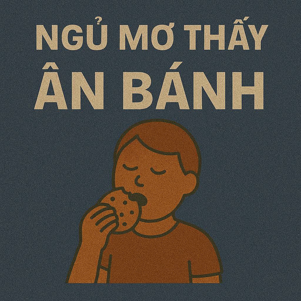 Mơ thấy ăn bánh là điềm gì? Đánh số mấy