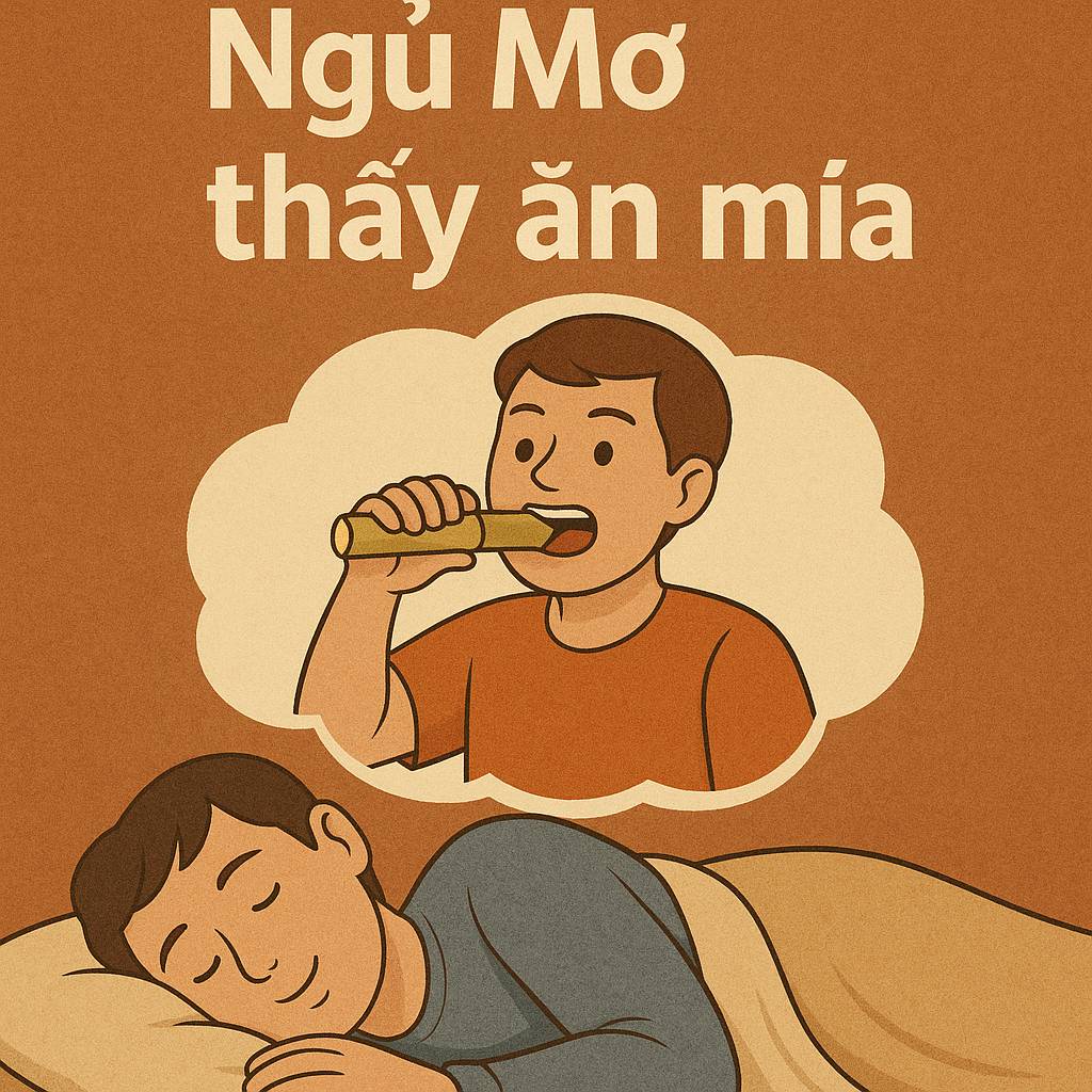 Mơ thấy ăn mía là điềm gì? Đánh số mấy