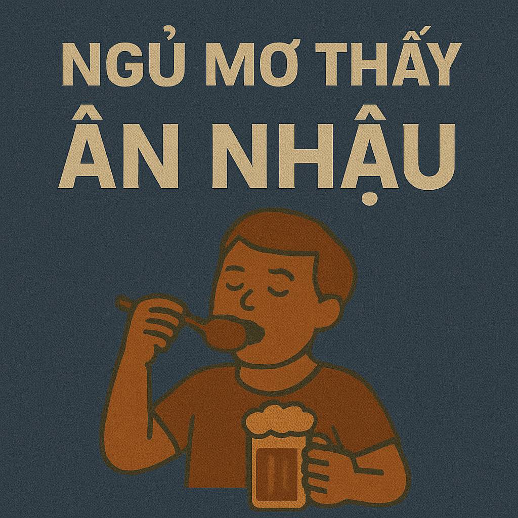 Mơ thấy ăn nhậu là điềm gì? Đánh số mấy