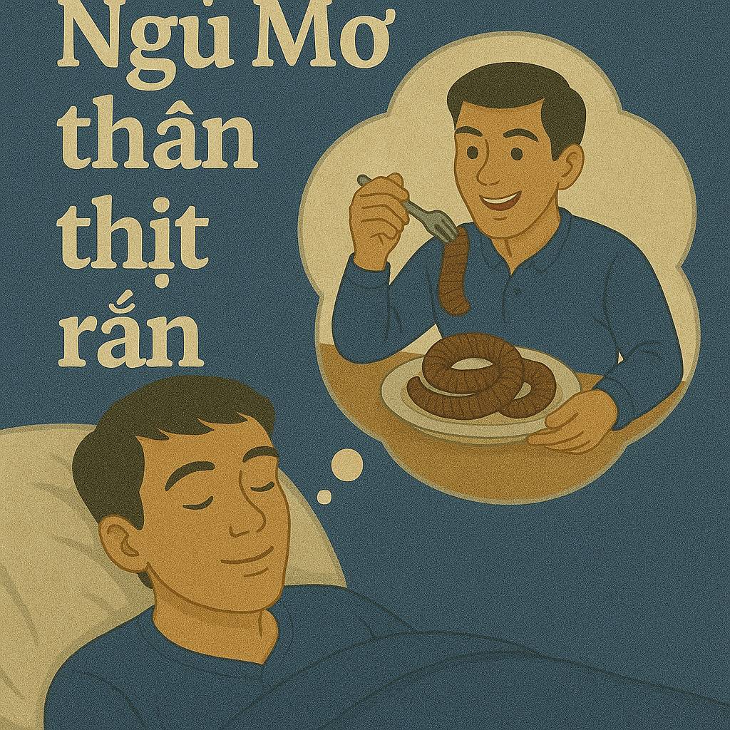 Mơ thấy ăn thịt rắn là điềm gì? Đánh số mấy