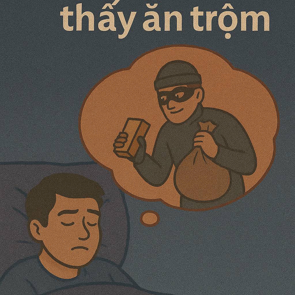 Mơ thấy ăn trộm là điềm gì? Đánh số mấy?