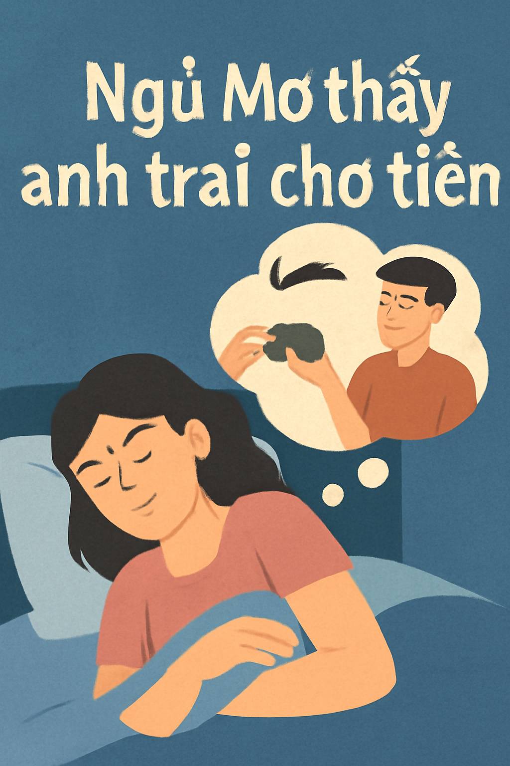Mơ thấy anh trai cho tiền là điềm gì? Đánh số mấy?