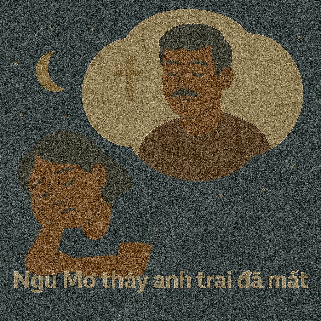 Mơ thấy anh trai đã mất là điềm gì? Đánh số mấy