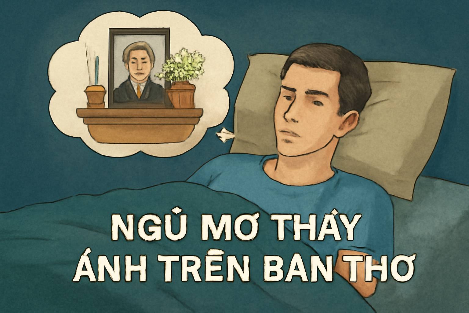 Mơ thấy ảnh trên bàn thờ là điềm gì? Đánh số mấy