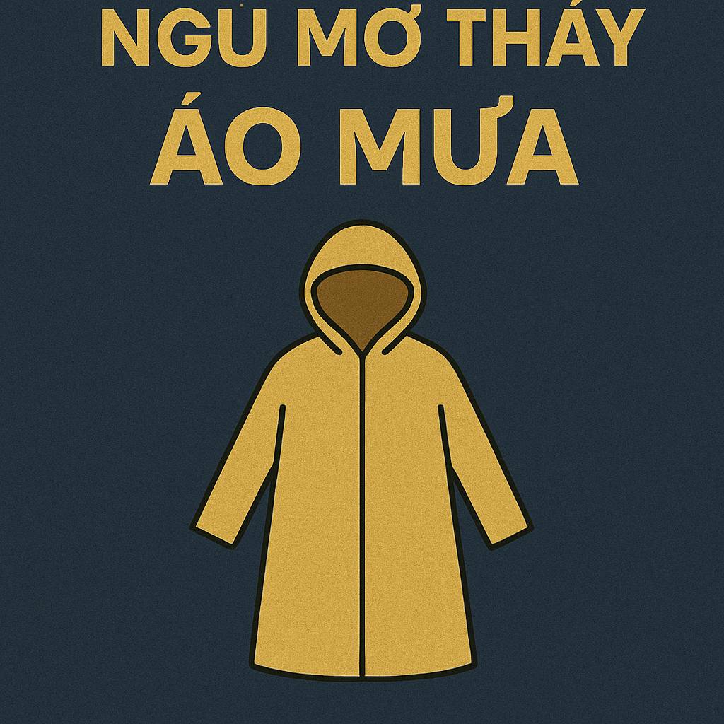 Mơ thấy áo mưa là điềm gì? Đánh số mấy
