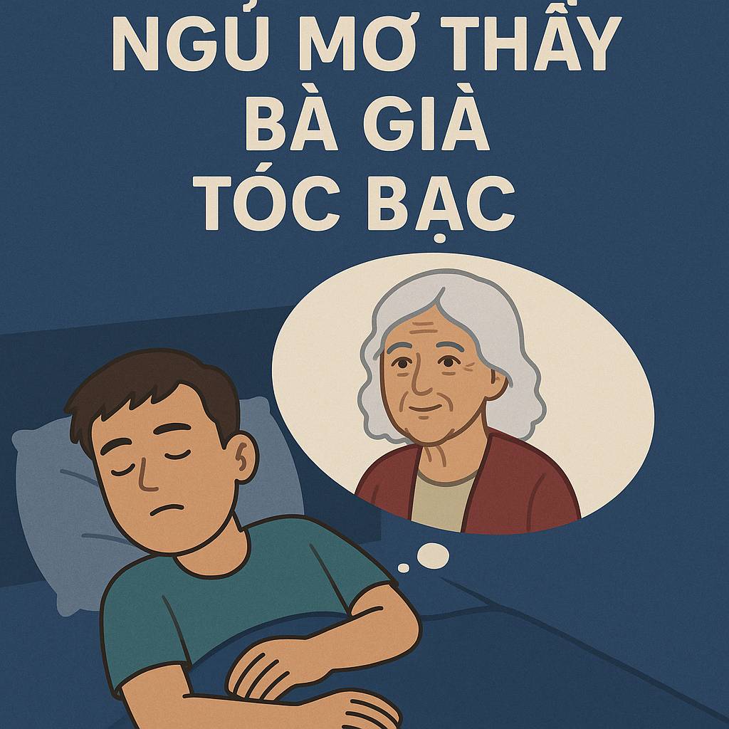 Mơ thấy bà già tóc bạc là điềm gì? Đánh số mấy