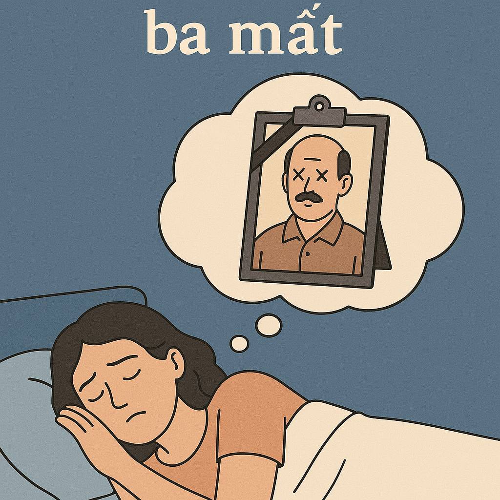Mơ thấy ba mất là điềm gì? Đánh số mấy?