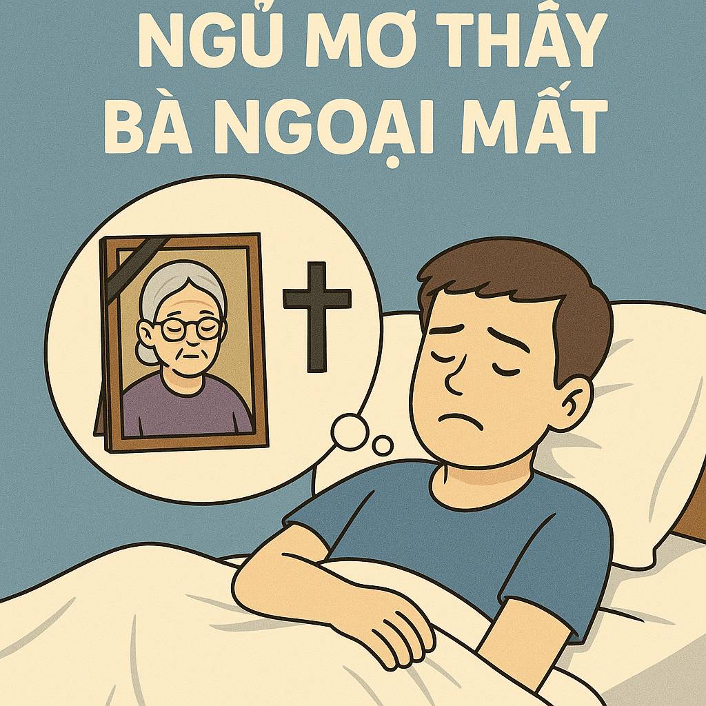 Mơ thấy bà ngoại mất là điềm gì? Đánh số mấy