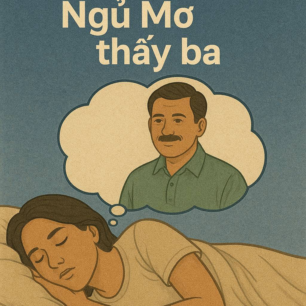 Mơ thấy ba là điềm gì? Đánh số mấy chuẩn 2025