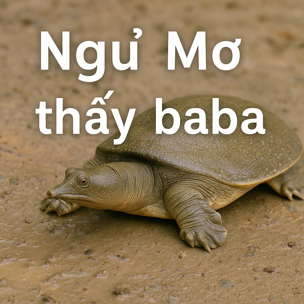 Mơ thấy ba ba là điềm gì? Đánh số mấy?