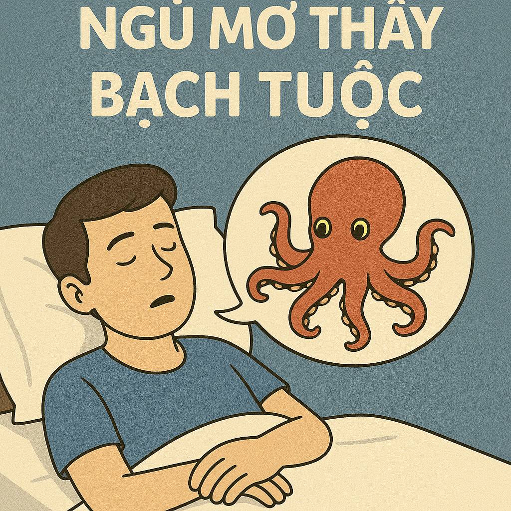Mơ thấy bạch tuộc là điềm gì? Đánh số mấy