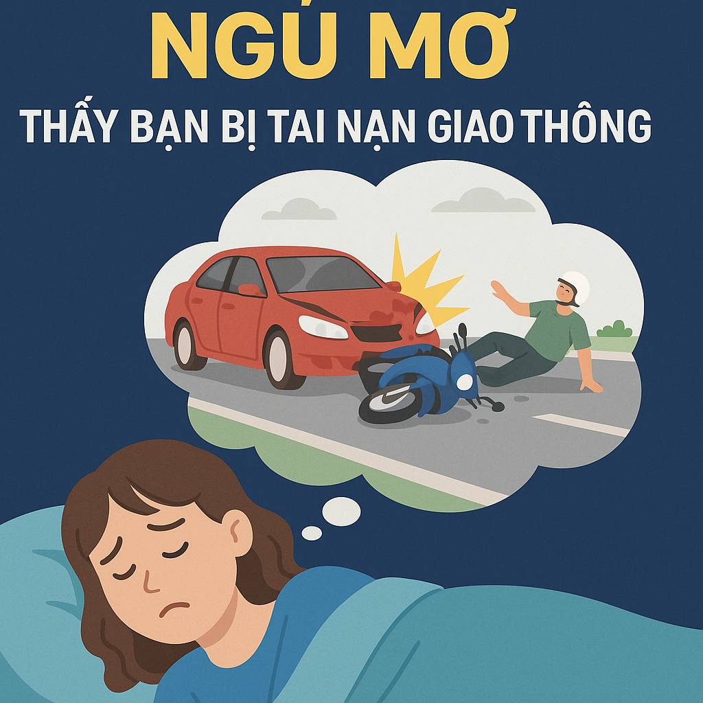 Mơ thấy bạn bị tai nạn giao thông là điềm gì? Đánh số mấy
