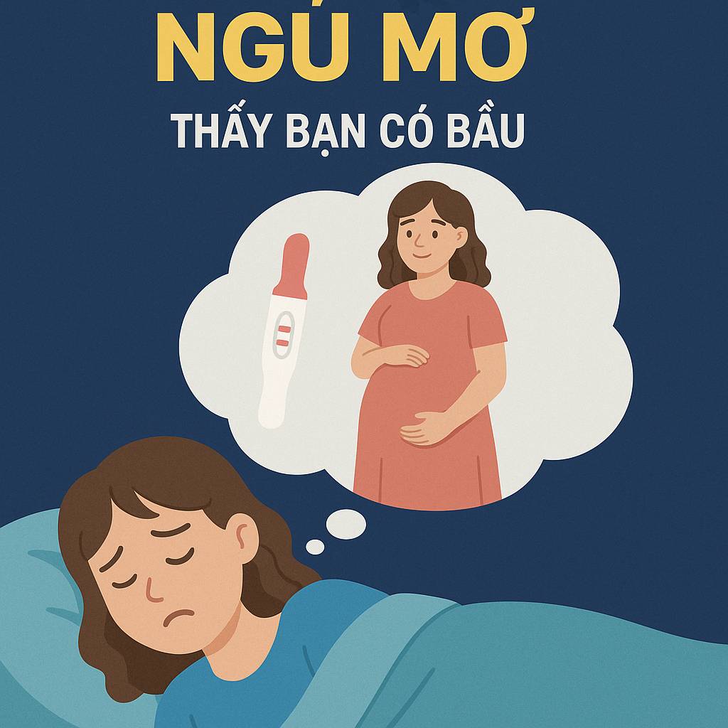 Mơ thấy bạn có bầu là điềm gì? Đánh số mấy?