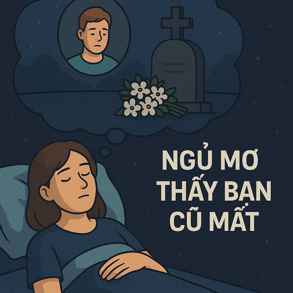 Mơ thấy bạn cũ mất là điềm gì? Đánh số mấy