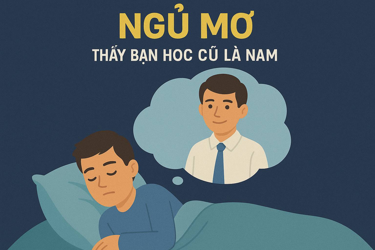Mơ thấy bạn học cũ là nam là điềm gì? Đánh số mấy