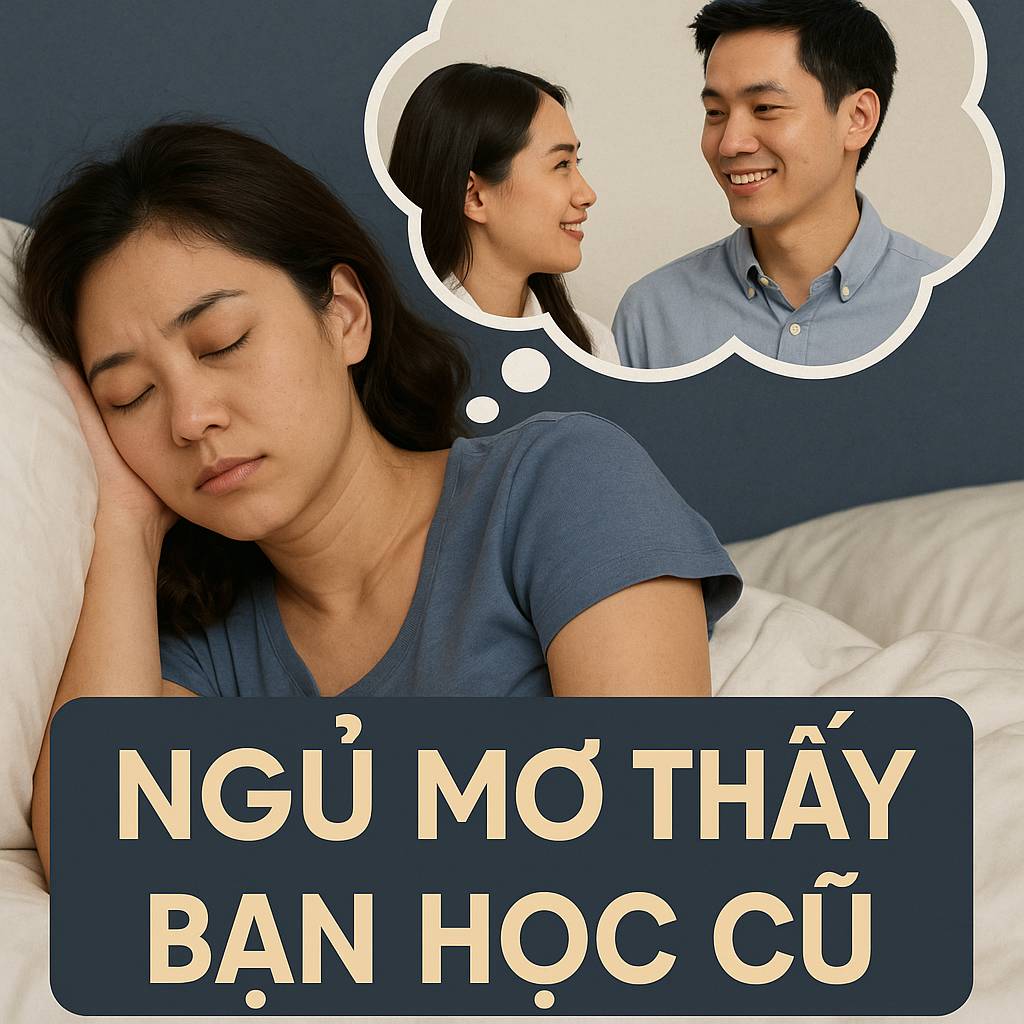 Mơ thấy bạn học cũ là điềm gì? Đánh số mấy?