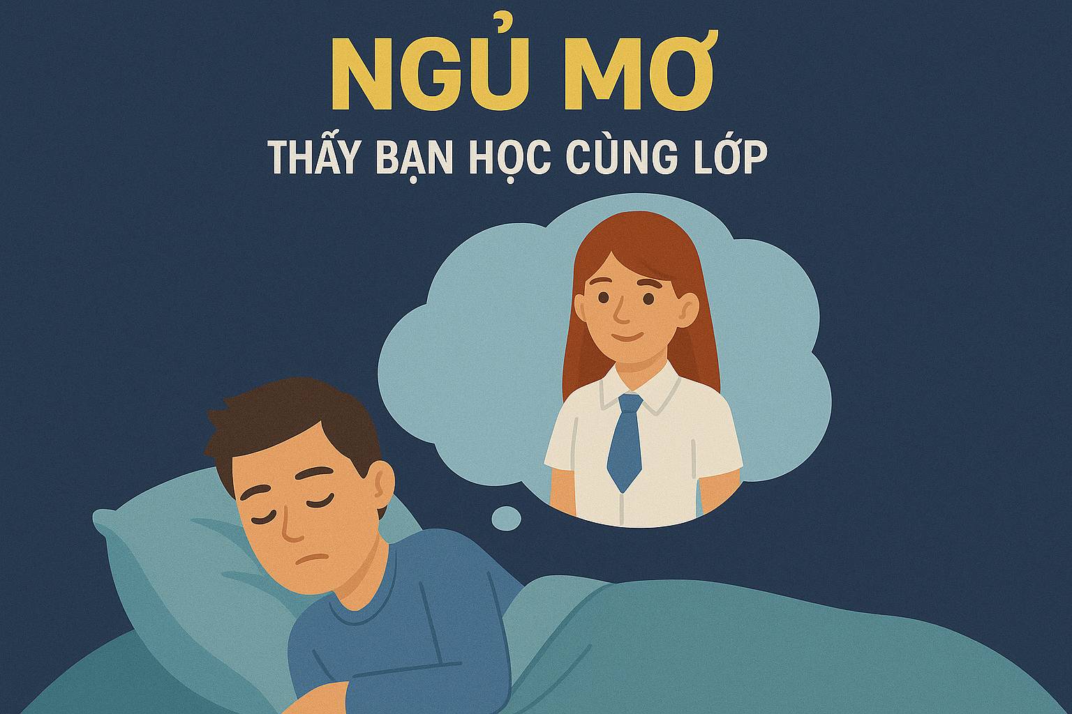 Mơ thấy bạn học cùng lớp là điềm gì? Đánh số mấy