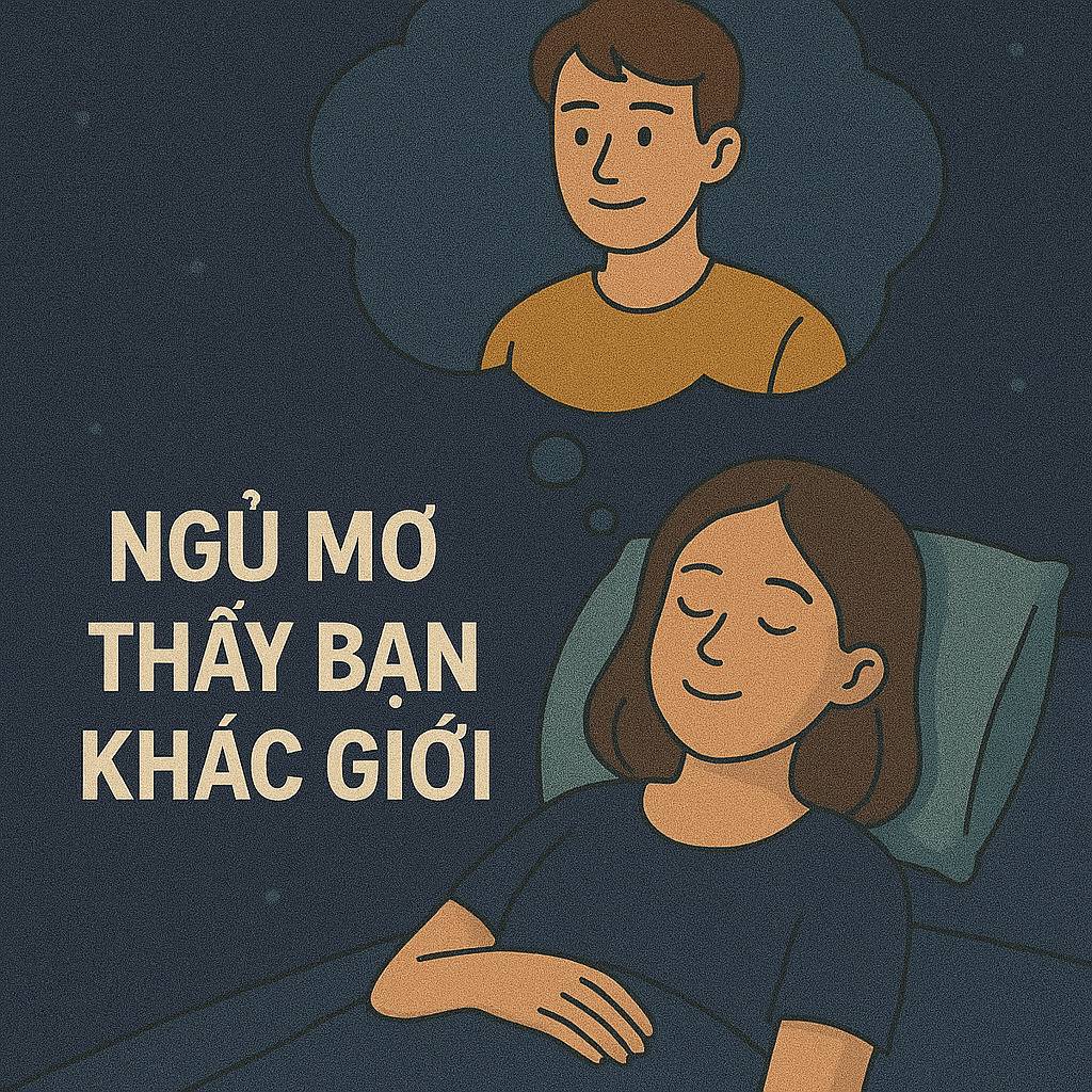 Mơ thấy bạn khác giới là điềm gì? Đánh số mấy