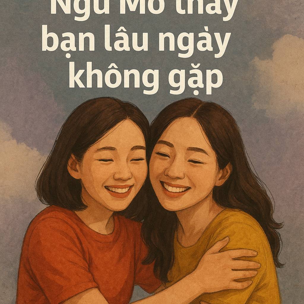 Mơ thấy bạn lâu ngày không gặp là điềm gì? Đánh số mấy