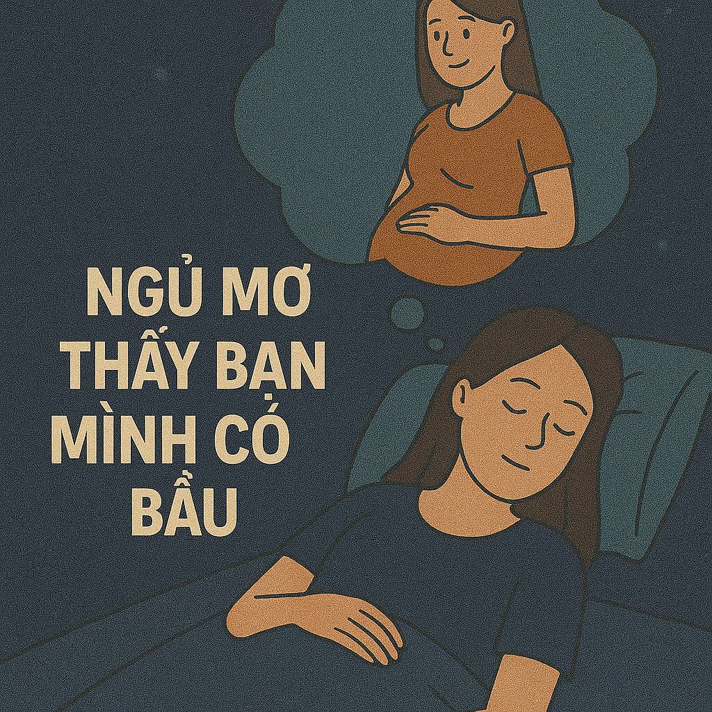 Mơ thấy bạn mình có bầu là điềm gì? Đánh số mấy?